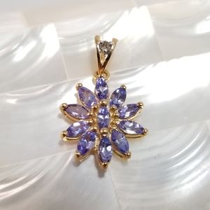 Genuine 10kt Tanzanite Pendant